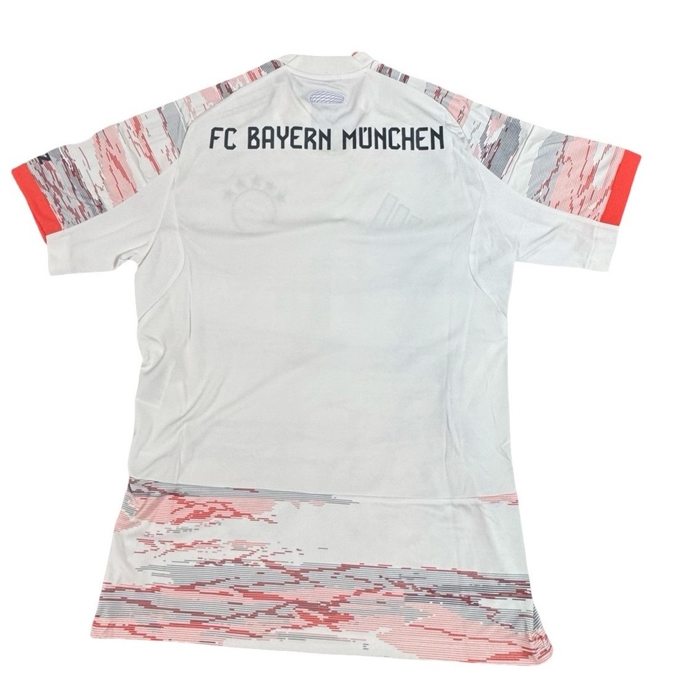 Adidas FC Bayern Munchen 2024-25 Away Jersey Mens Medium Slim Fit White JJ2143 - Picture 3 of 7